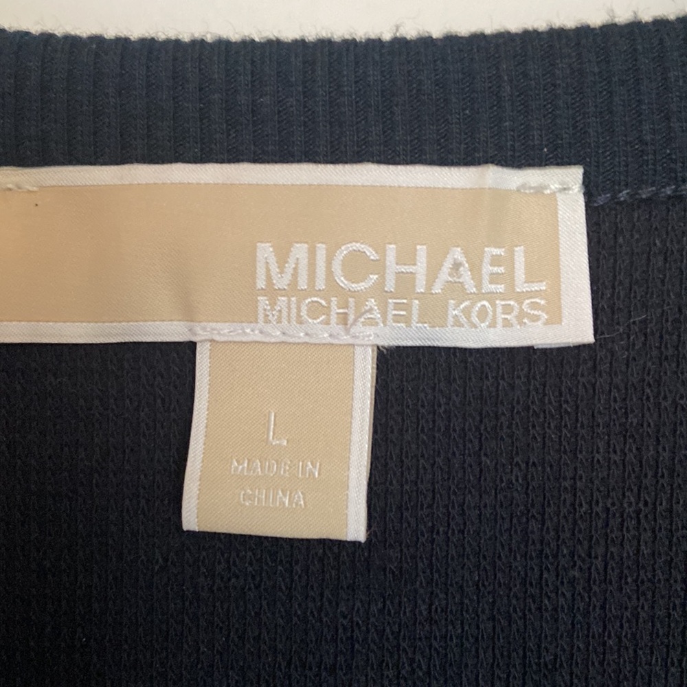 Michael Kors Button Up Pull Over - image 2